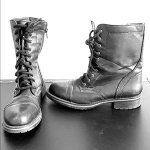 Black Combat Boots